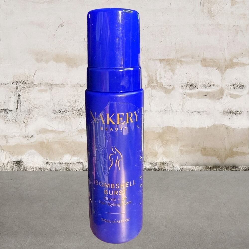 Nakery $29 Bombshell Burst Plump + Lift Hair Styling Foam NEW